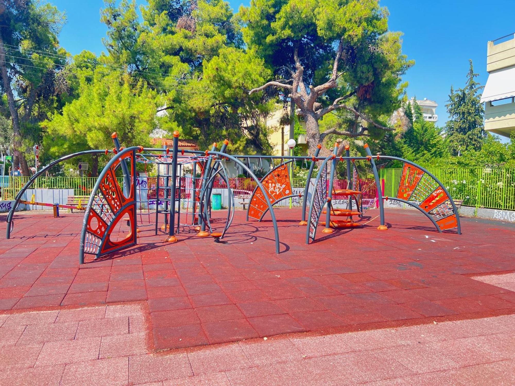 温馨花园公寓：高层景观与亲子主题 Athens Exterior photo